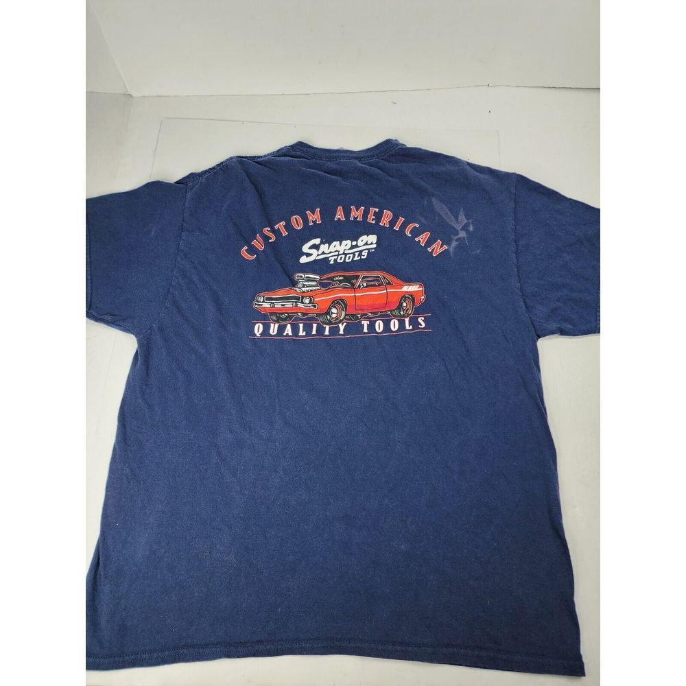 Gildan Heavy Cotton Graphic Crew Neck T-Shirt Snap On Size XL